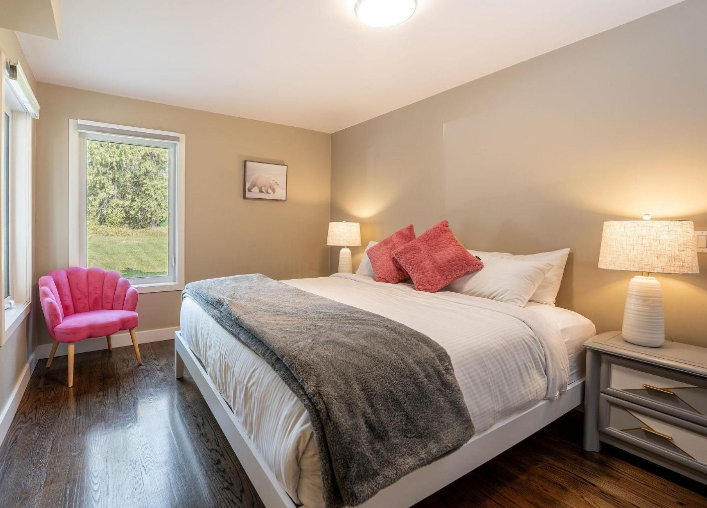 Bedroom #3 - King bed.