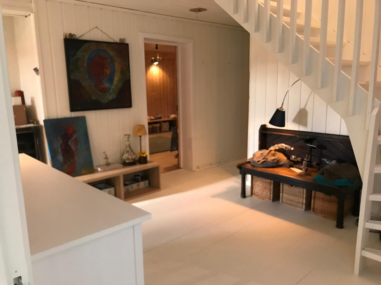 Hallway / under the stairs room, downstairs