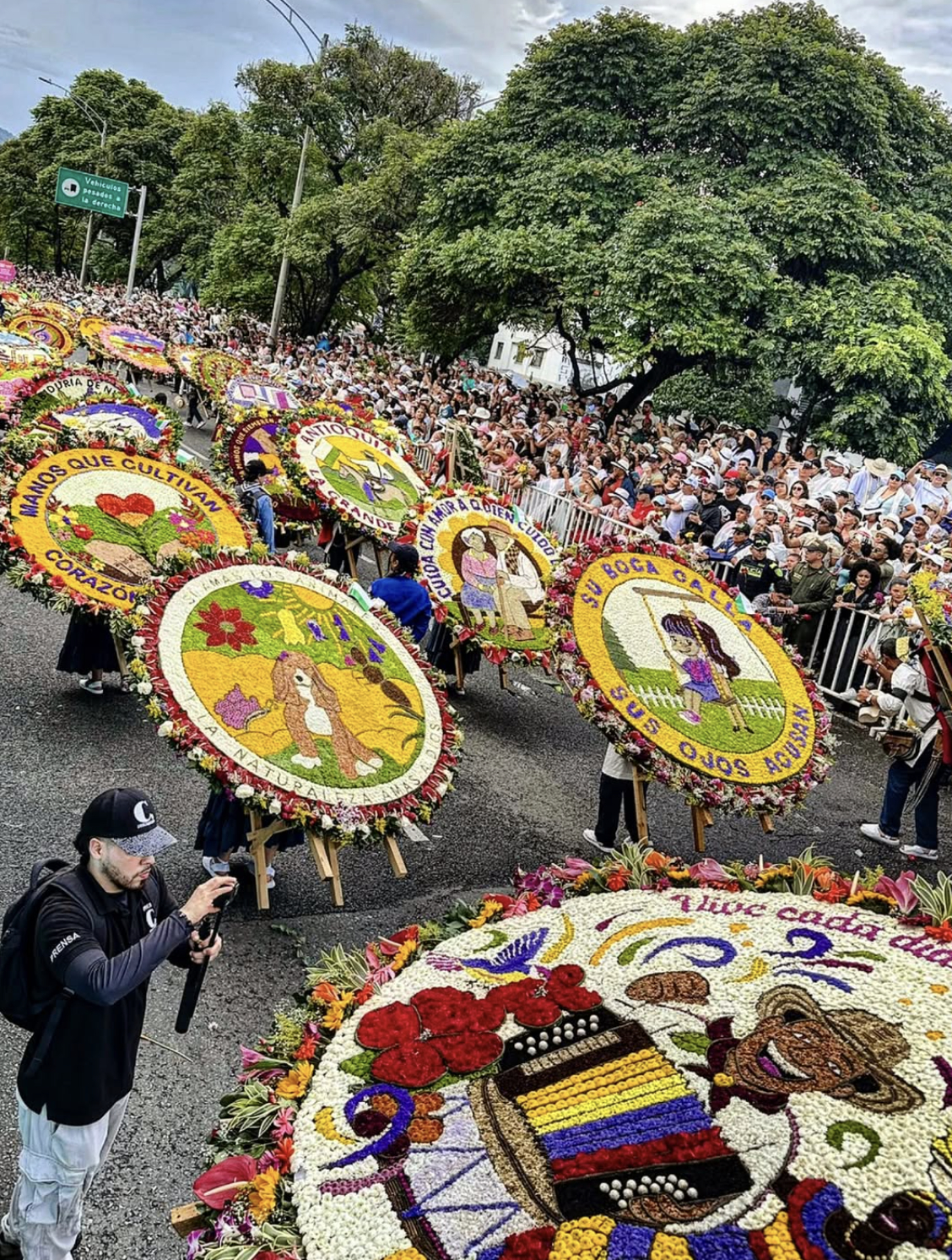 Flower festival in Medellin AUGUST