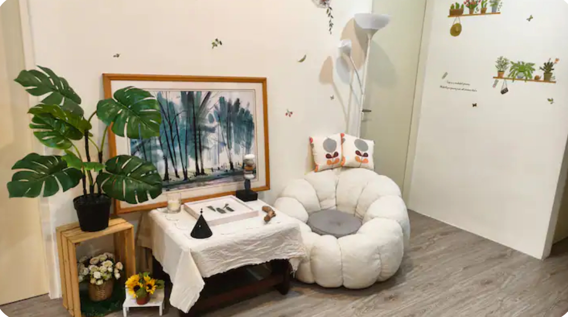 Cozy bright 3 rooms apartment