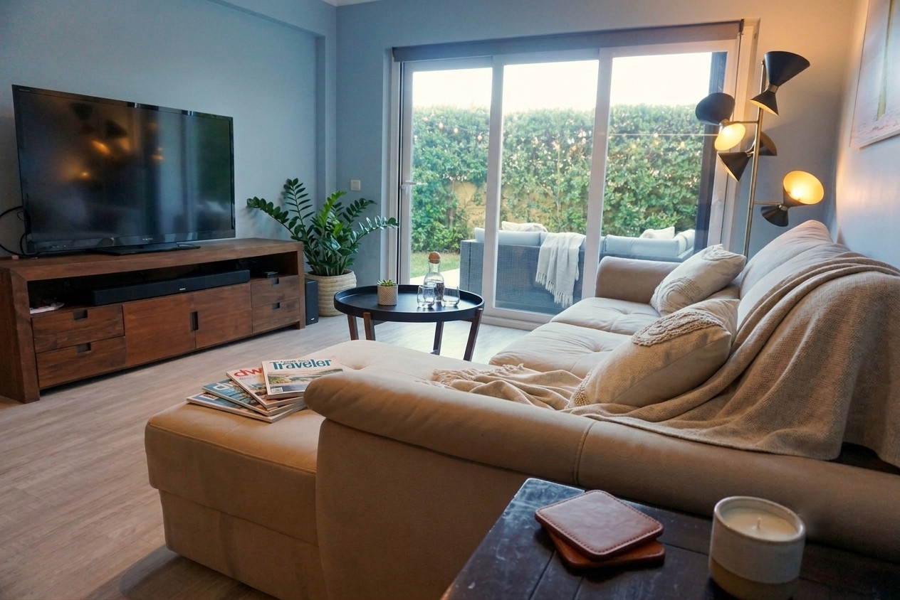 Beautiful Basement Apartment close to Estoril, Cascais and the ocean!!
