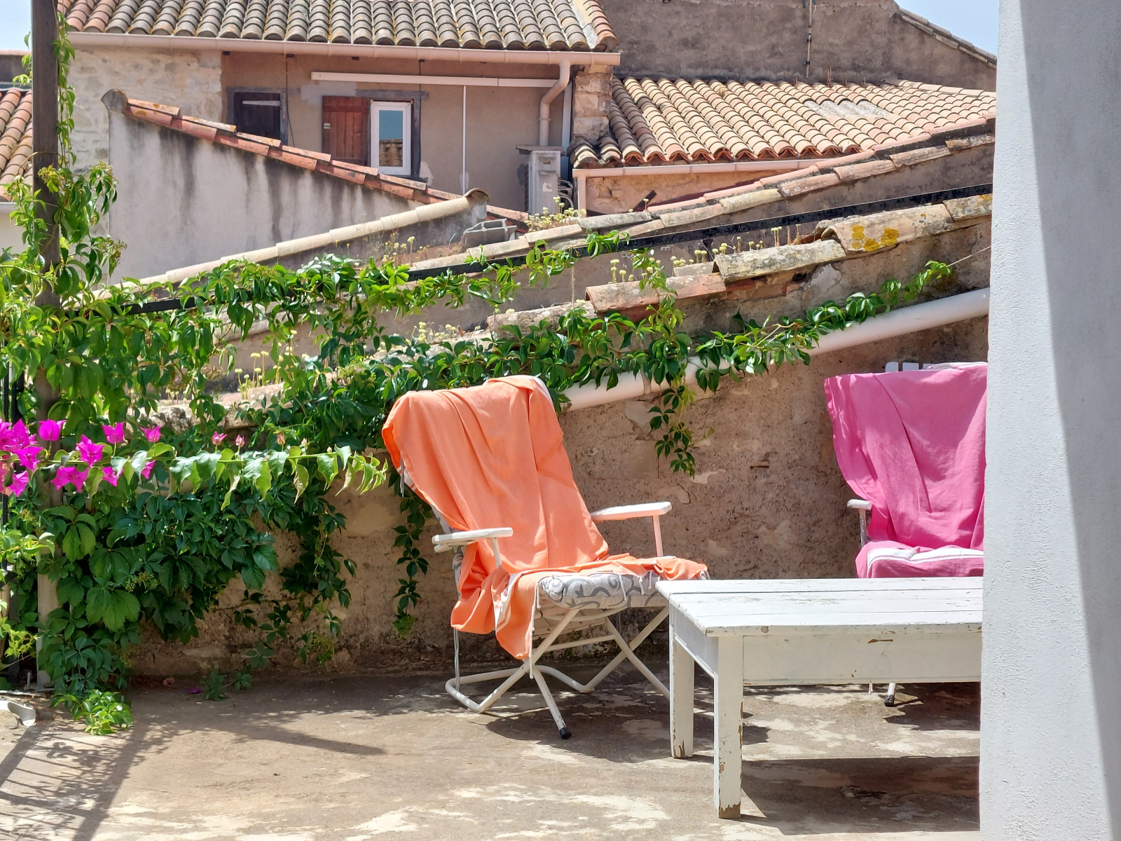 Dakterras op de 2e verdieping