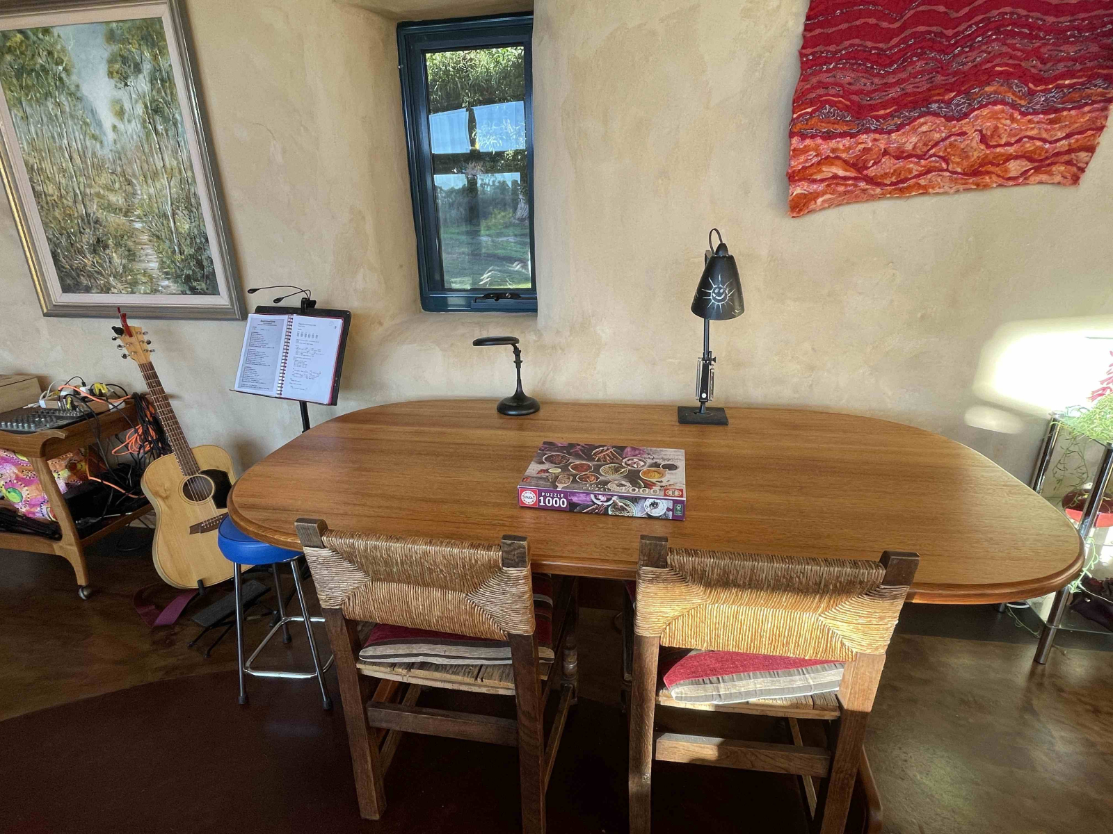 Table d’activités pour jeux et puzzles