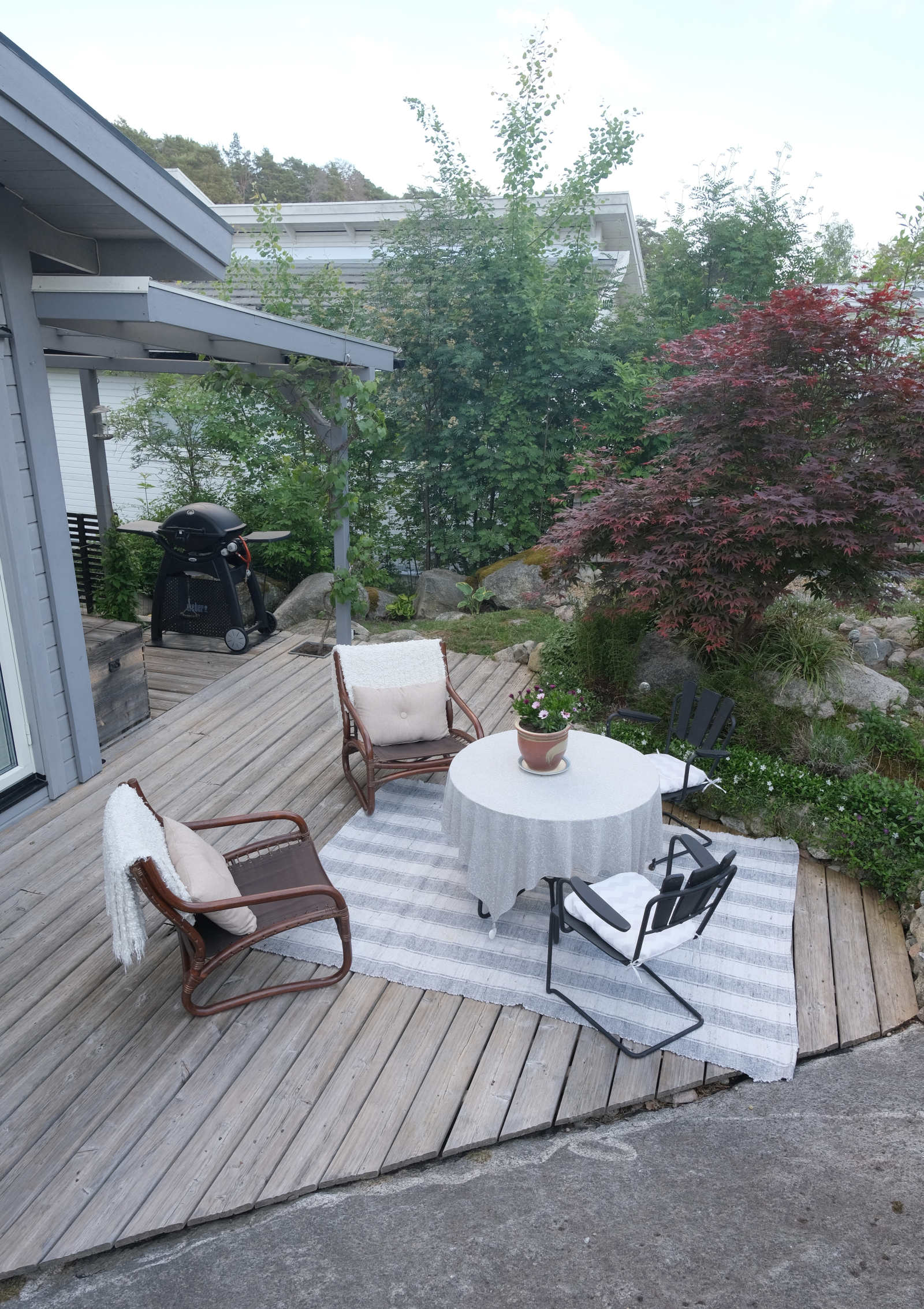 Haus im historischen Seedorf nahe Stockholm