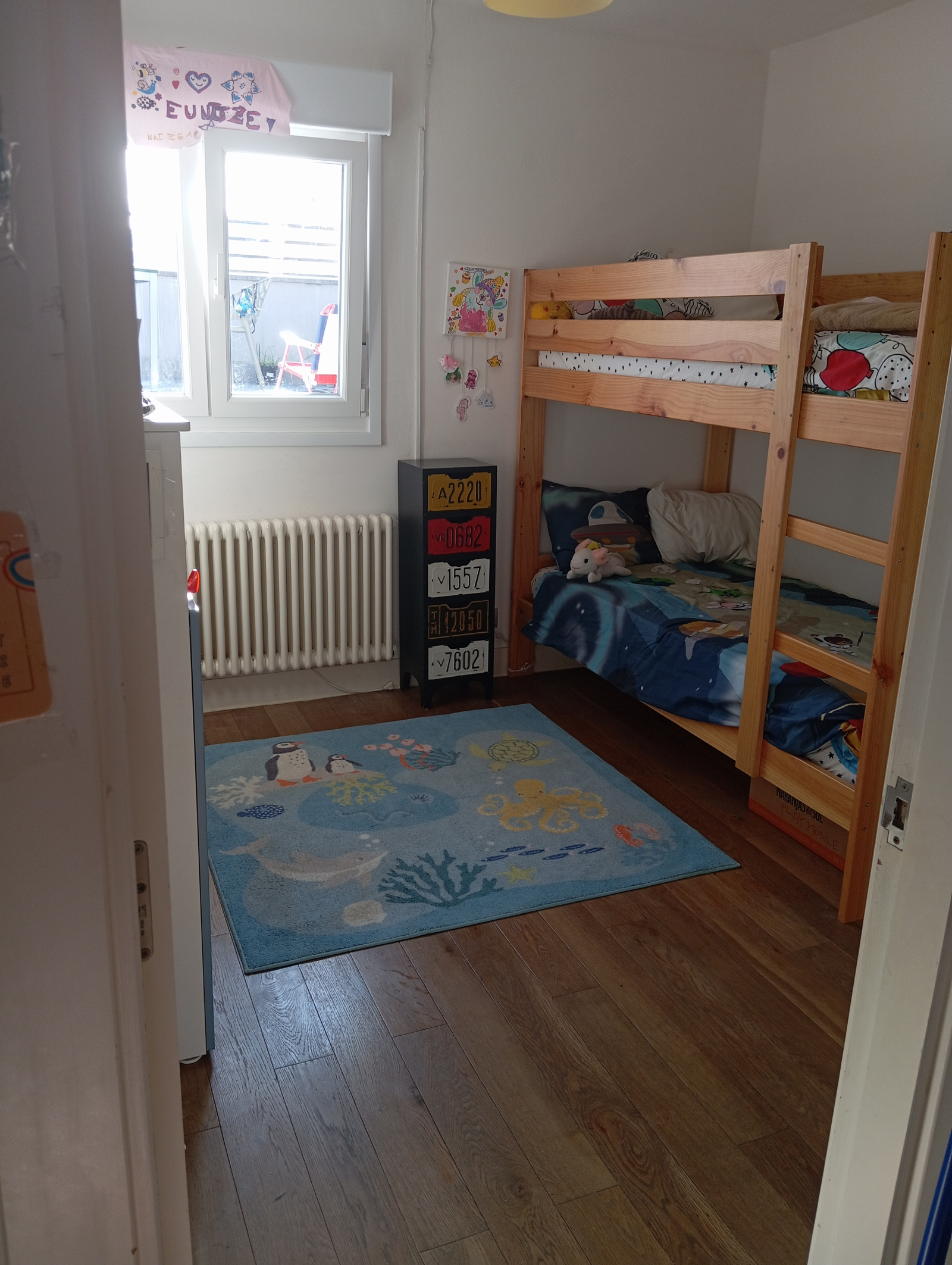 Kids room, feel free to use all toys, including the ones under the bunkbeds