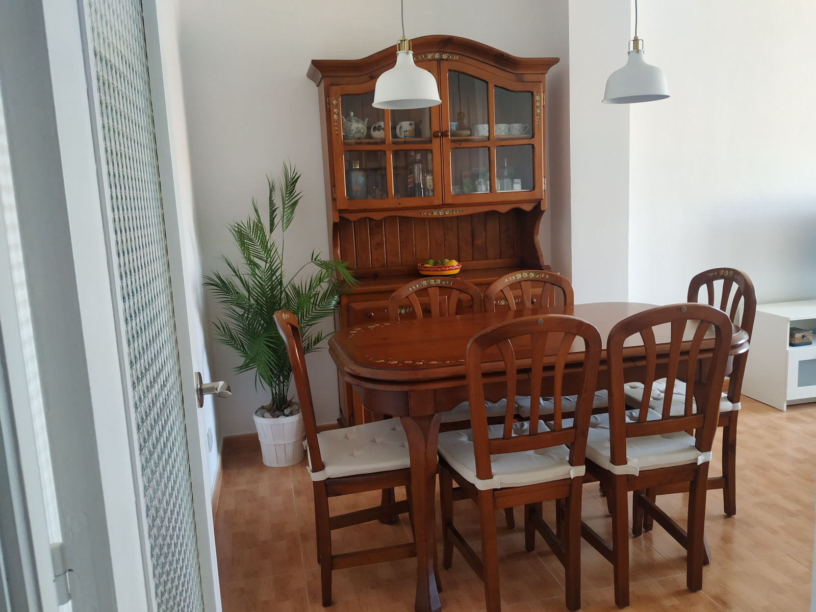 Flat in coastal village
