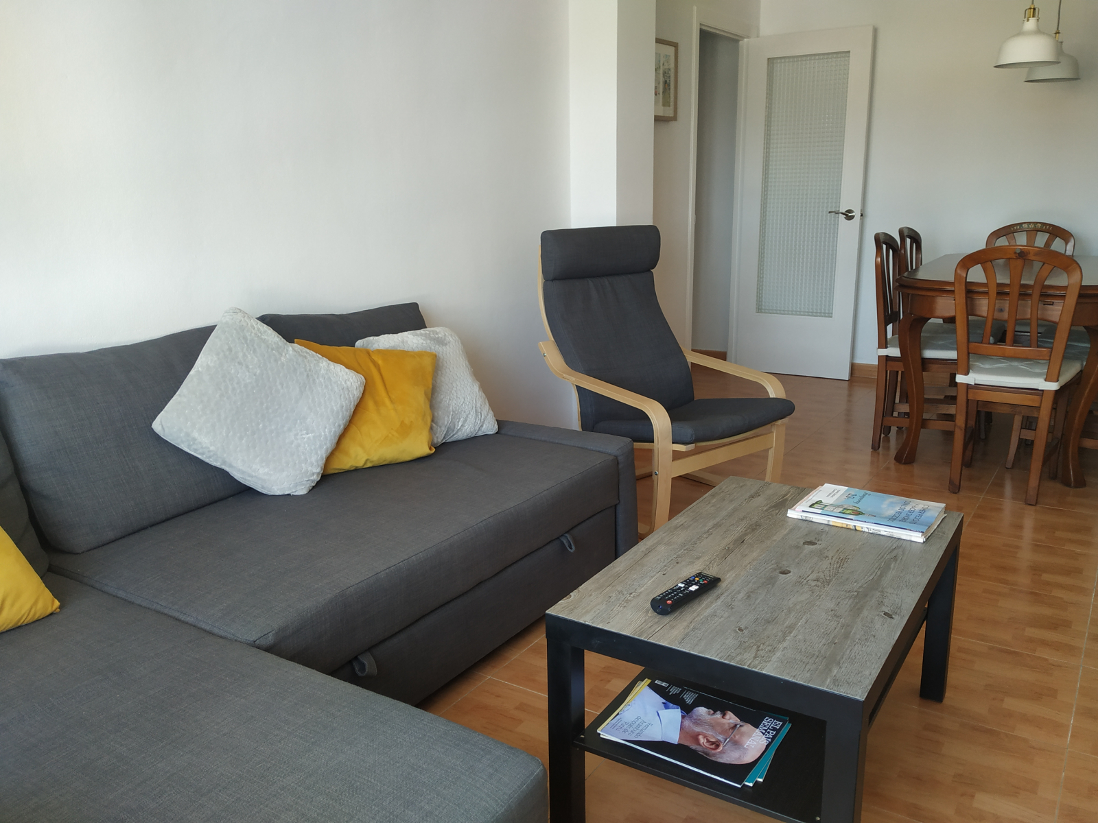 Flat in coastal village