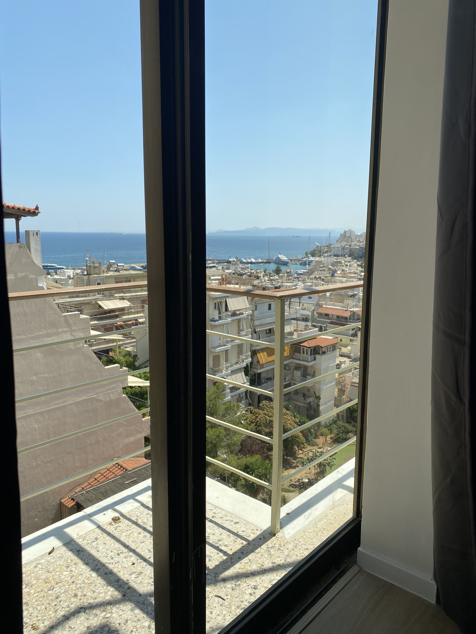Decorata con gusto, terrazza con una vista mozzafiato sul Pascià Limani