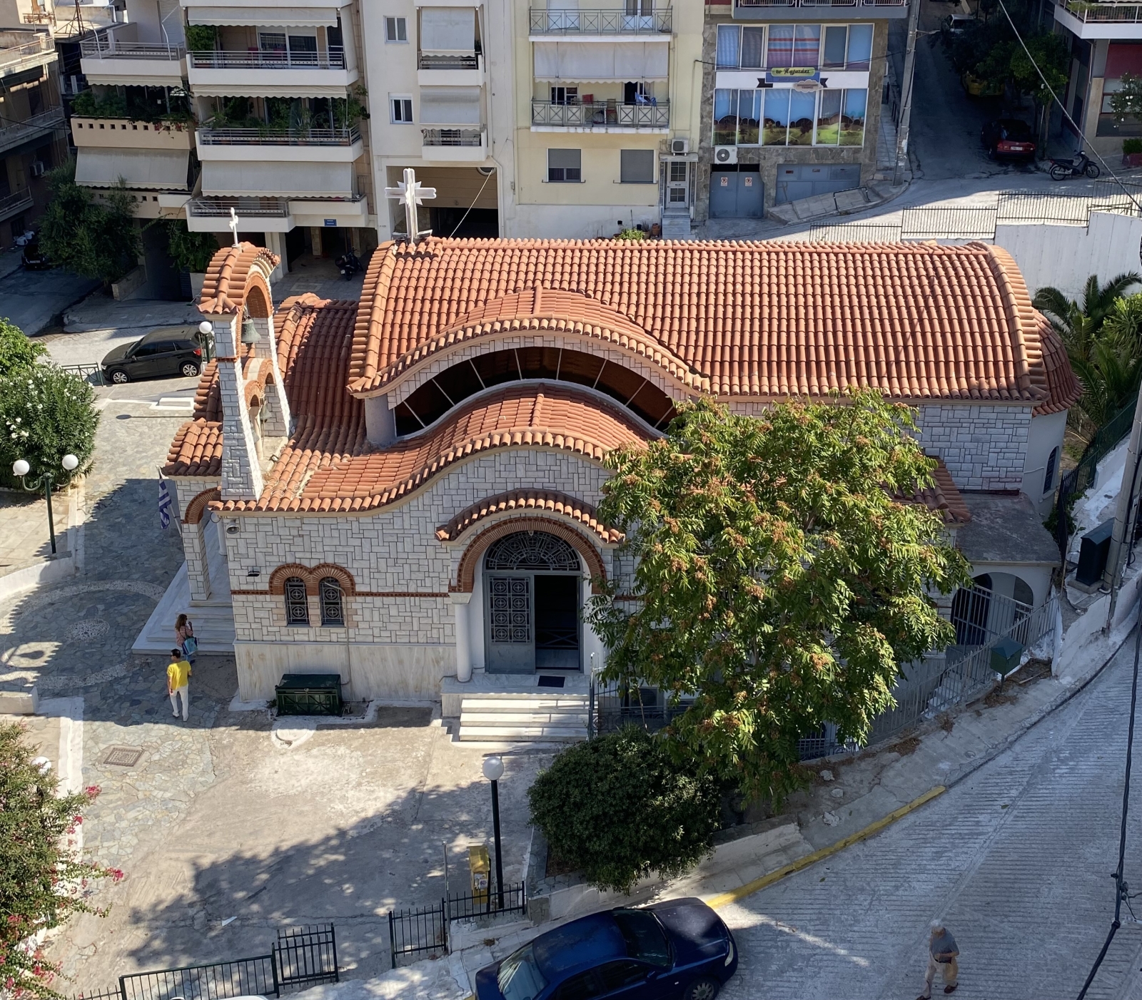 Decorata con gusto, terrazza con una vista mozzafiato sul Pascià Limani