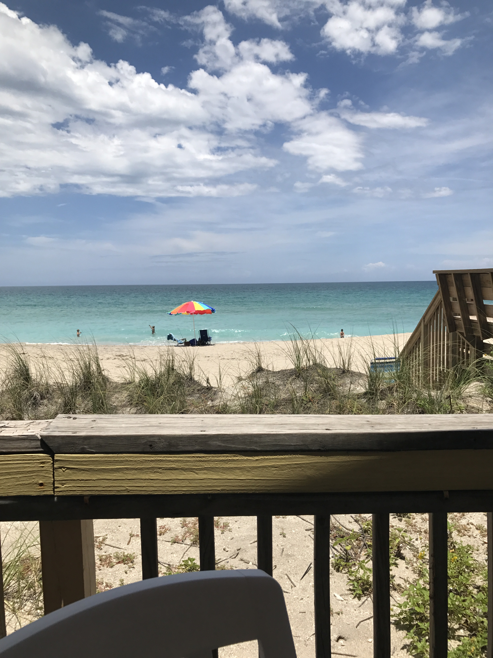 View from Dune walkover only step away