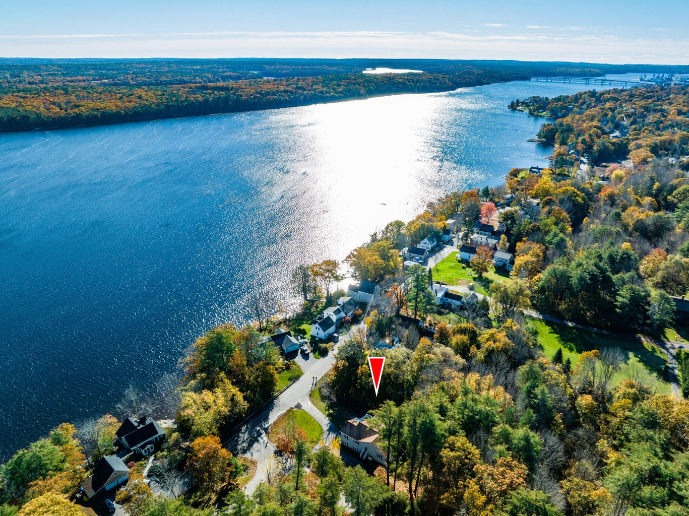 Bath, Mid Coast Maine.  My home is located across the street from the Kennebec River.  Just 2 miles ...