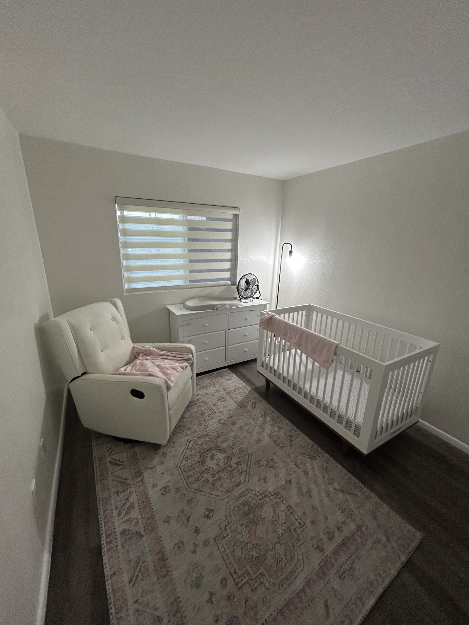 Our daughters room, we have a twin mattress and a queen blow up mattress to fill the room too