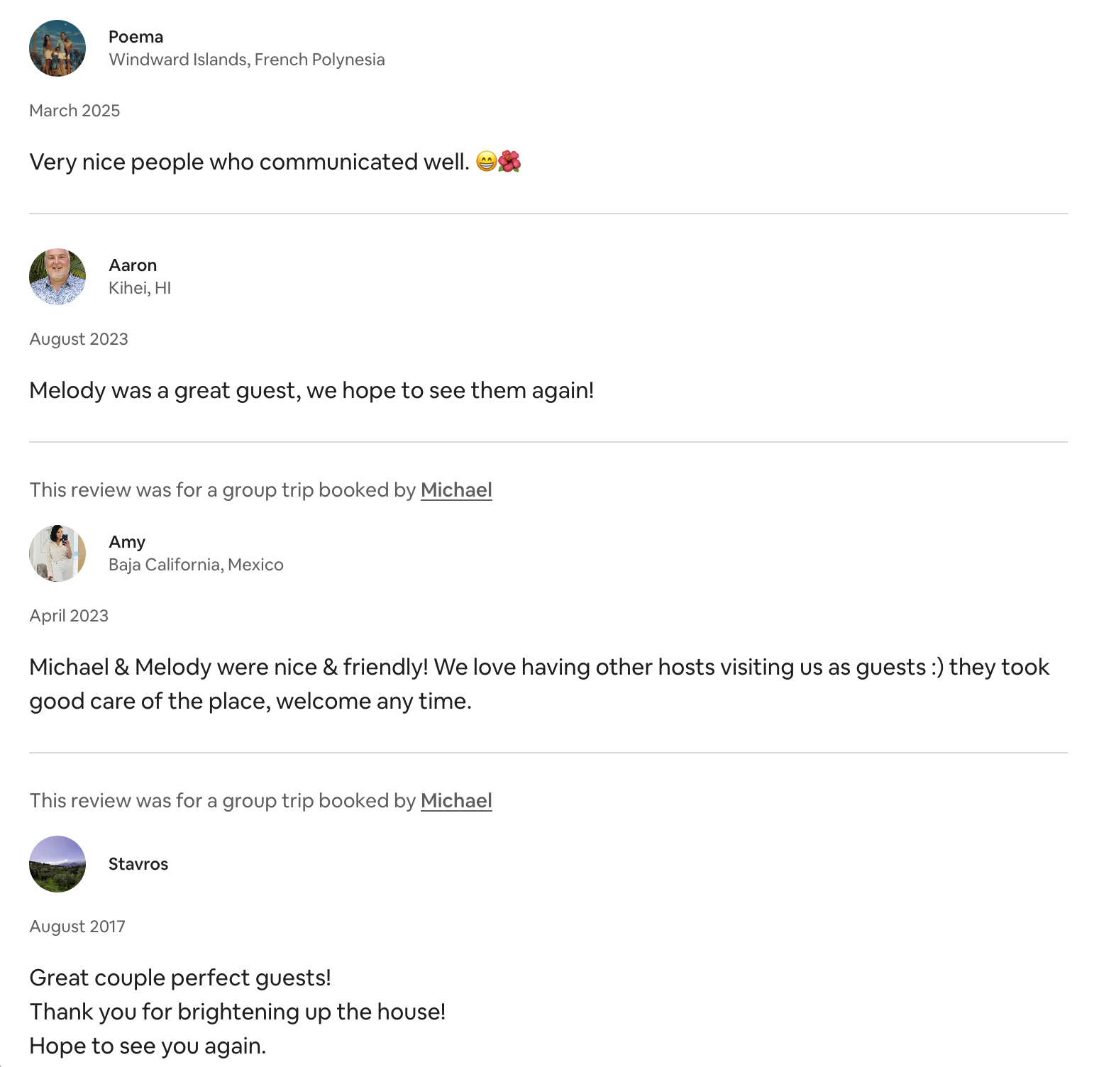 Frühere Bewertungen haben unsere Fürsorge und unseren Respekt für jedes Zuhause, in dem wir wohnen, ...