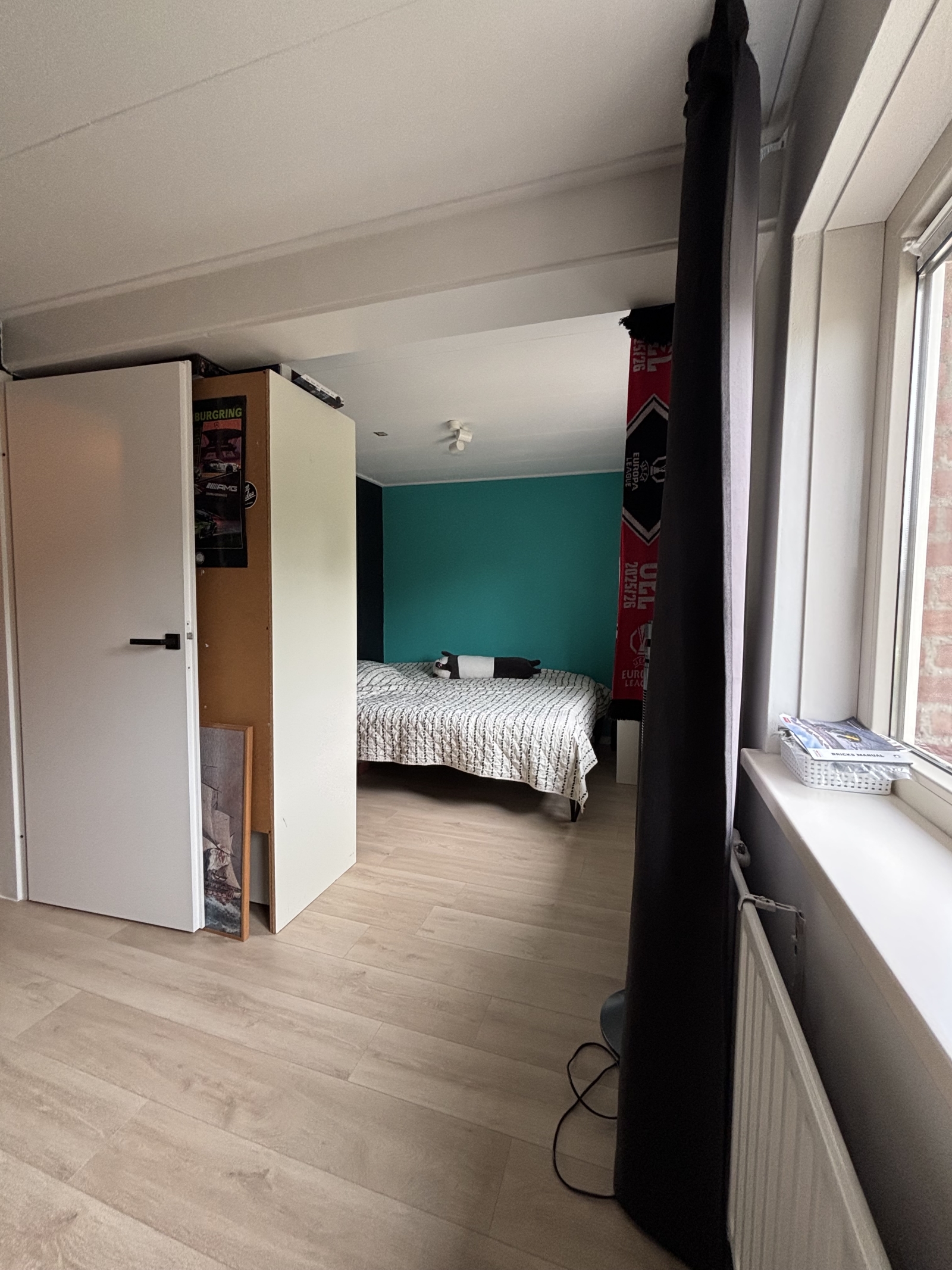 Our sons room with 160x200 bed