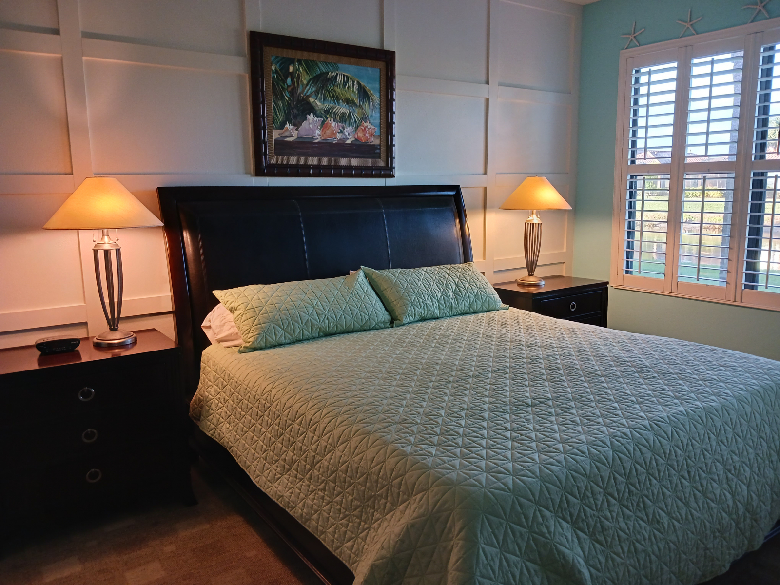 King bed