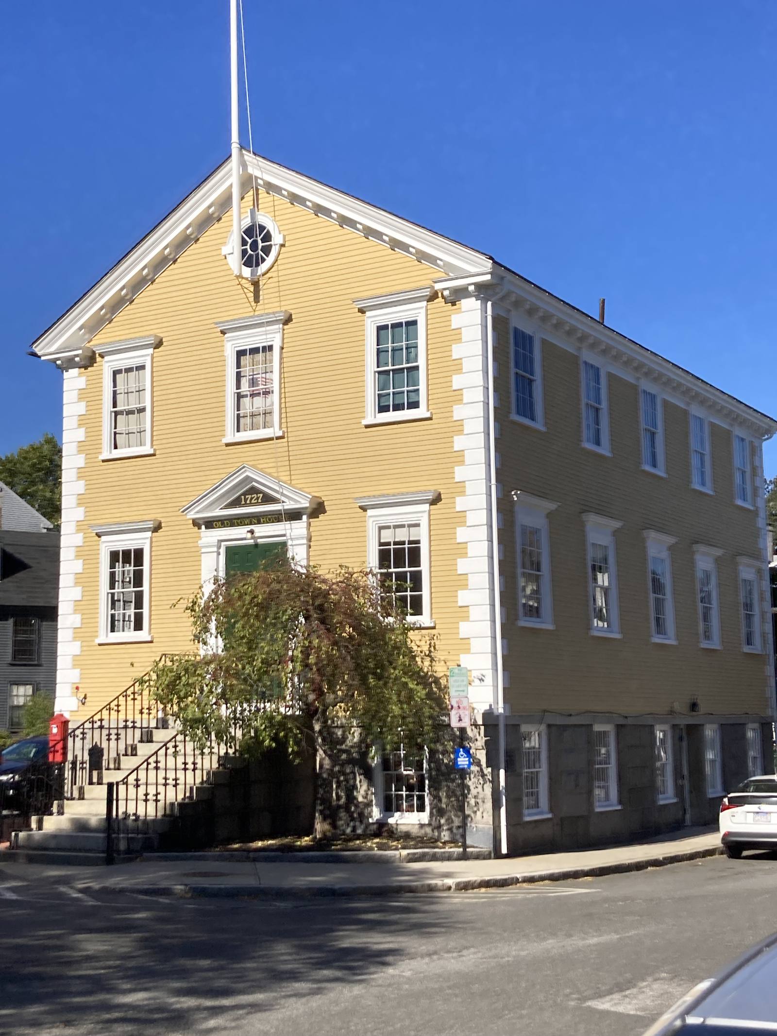 Casa de la Ciudad Vieja en el centro histórico de Marblehead