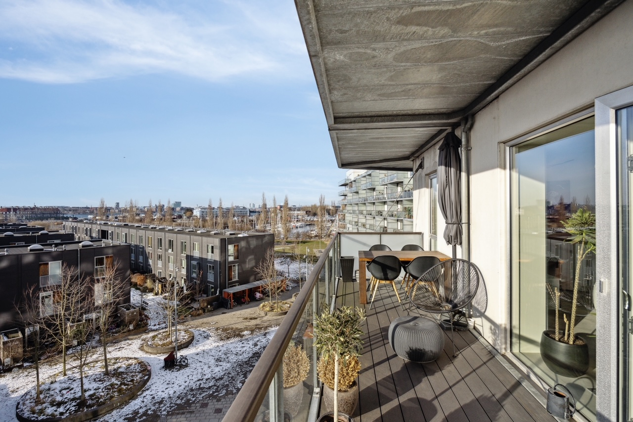 View from the balcony - daylight