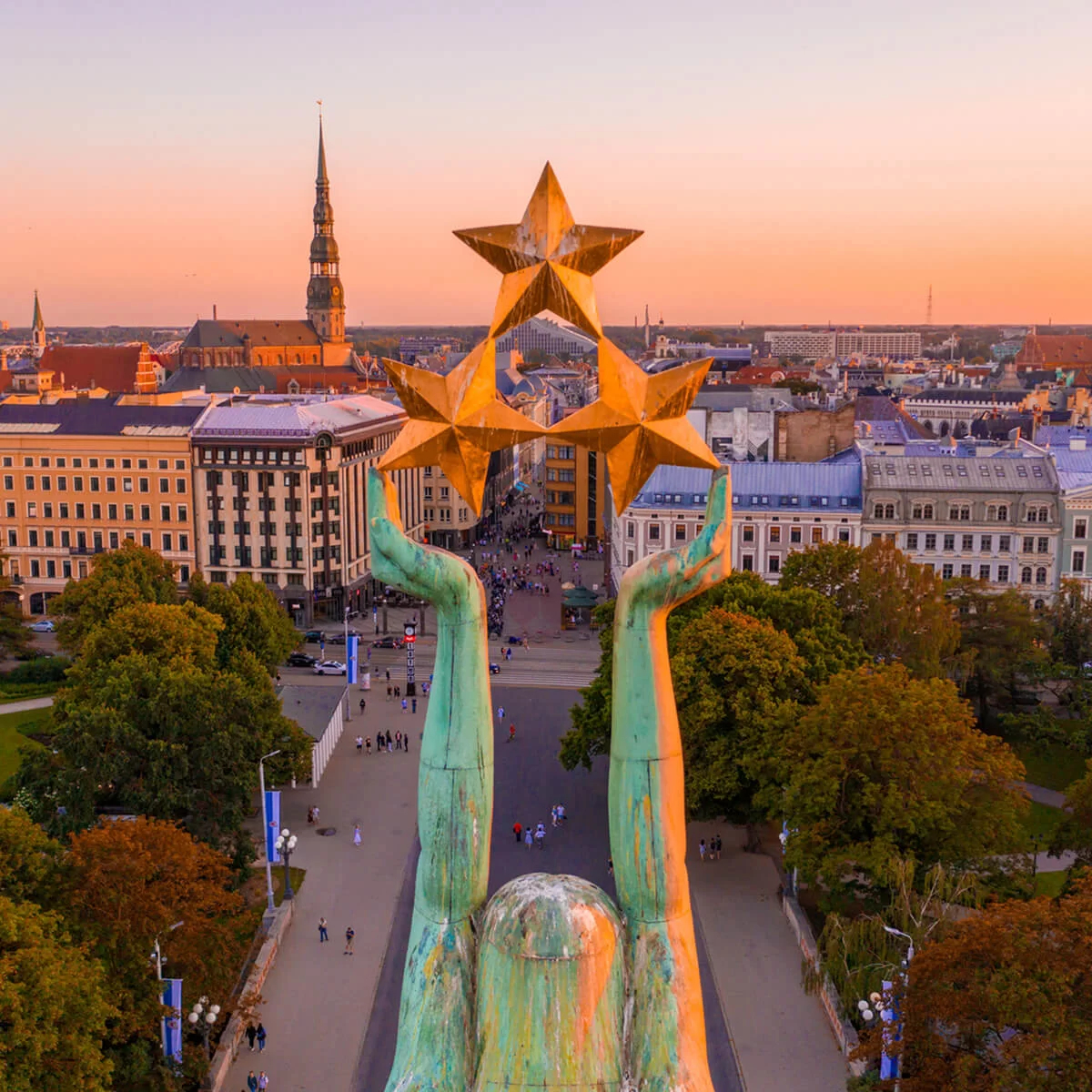 Ampio appartamento nel centro città a Riga
