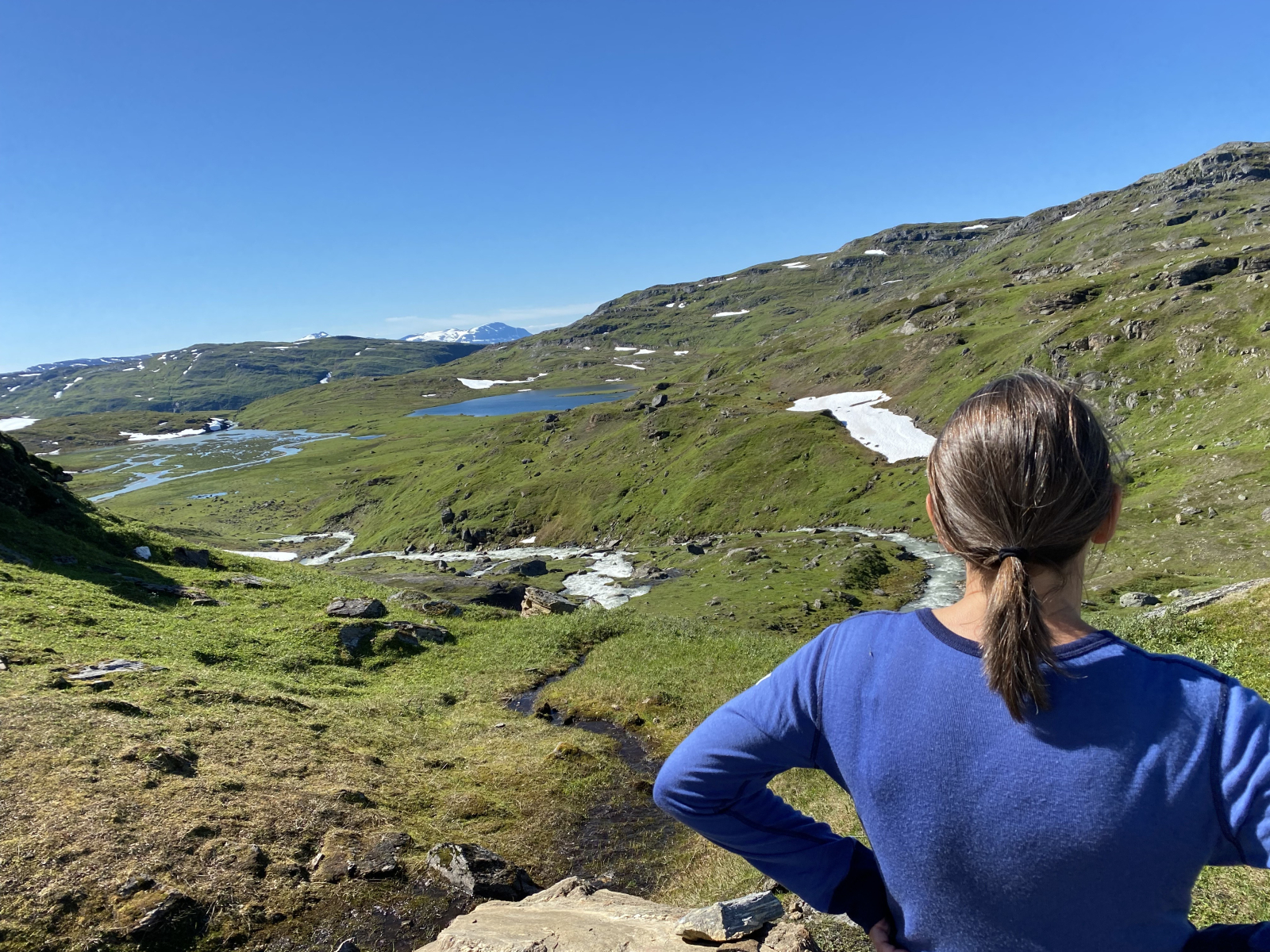 Montanhas em Hemnes - as caminhadas começam a 1 hora de carro da casa.