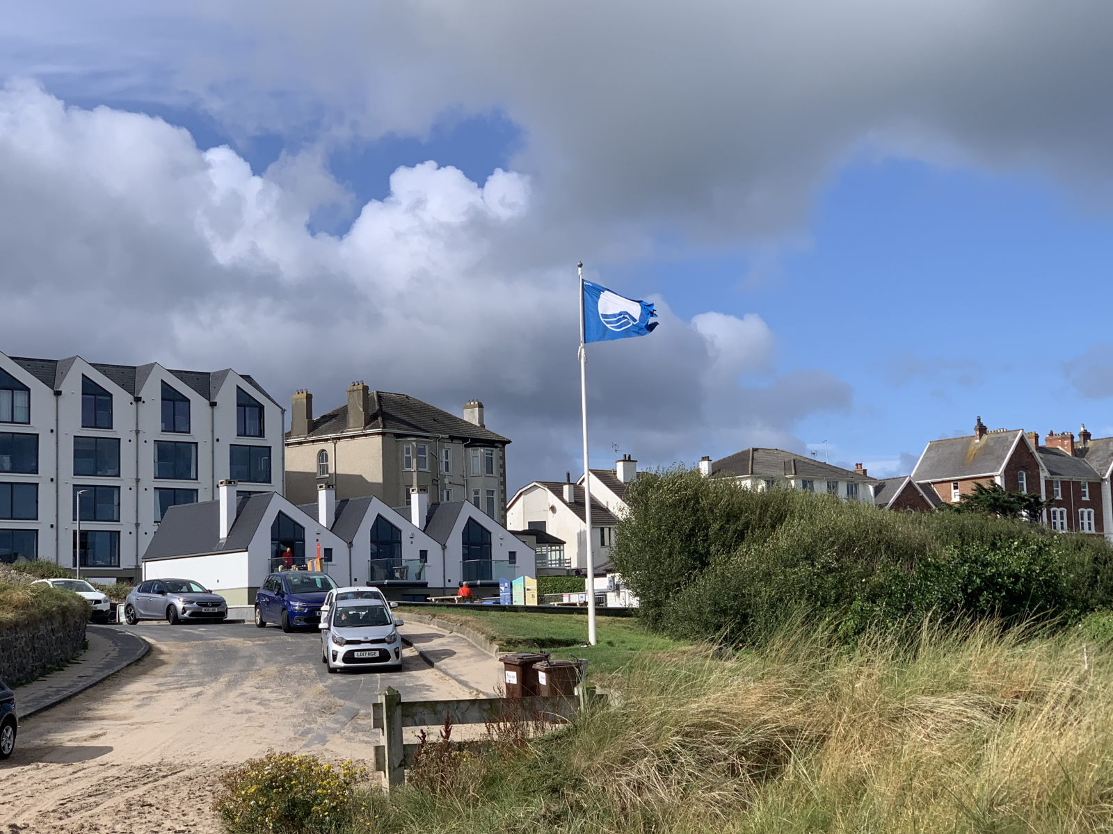 Castlerock is a blue flag beach meaning the quality of the water is high