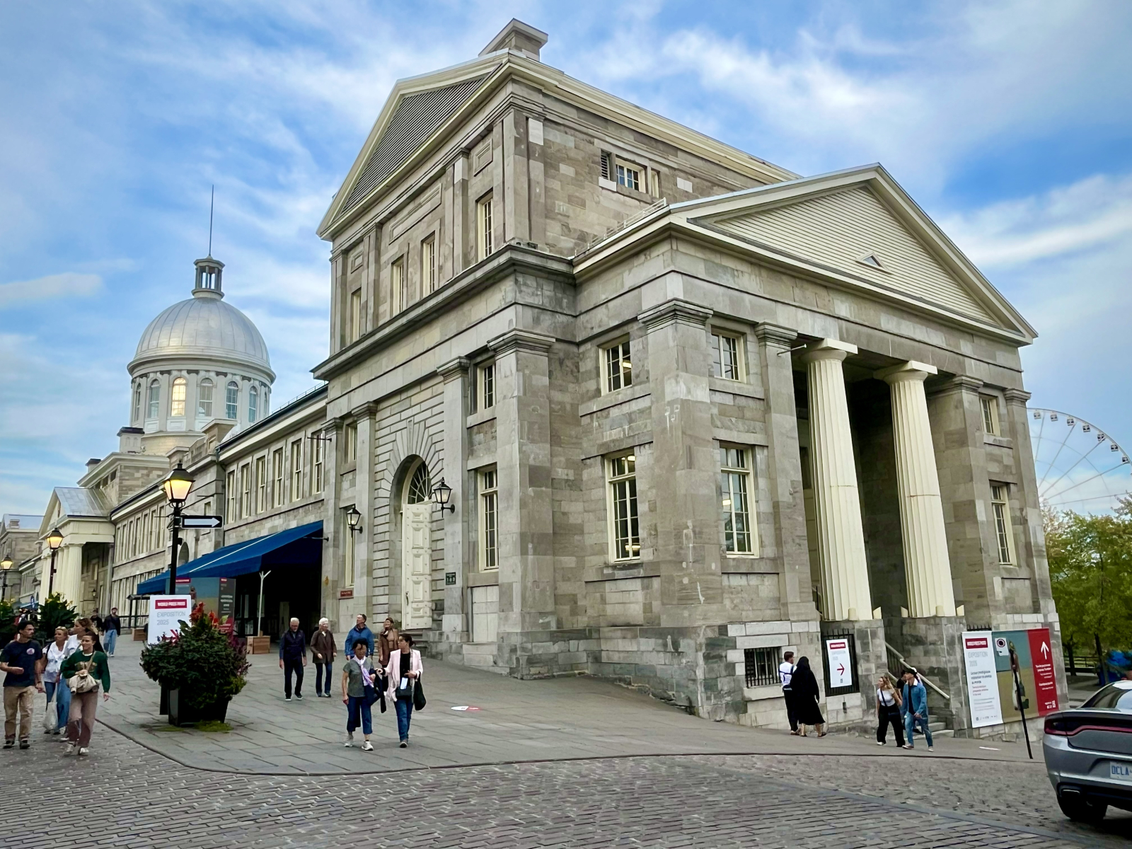 Bonsecours-Markt (Marche Bonsecours) in der Altstadt von Montreal.