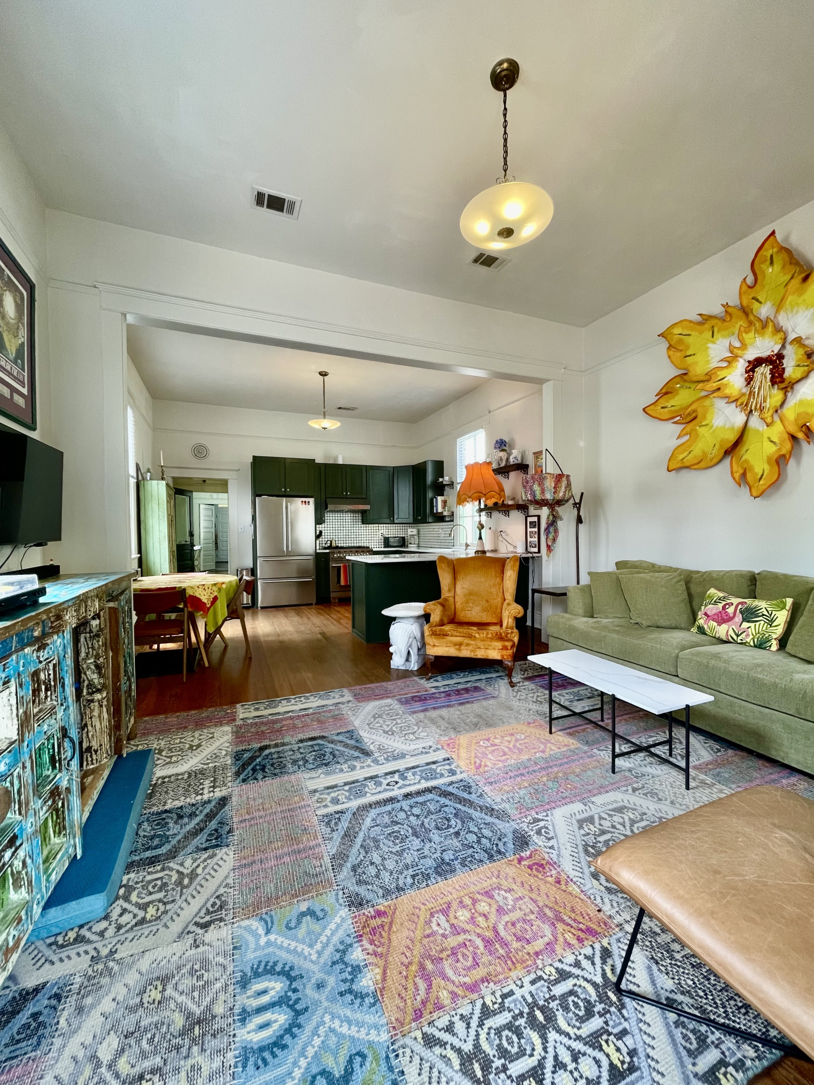 Happy Art Filled New Orleans Garden District Home
