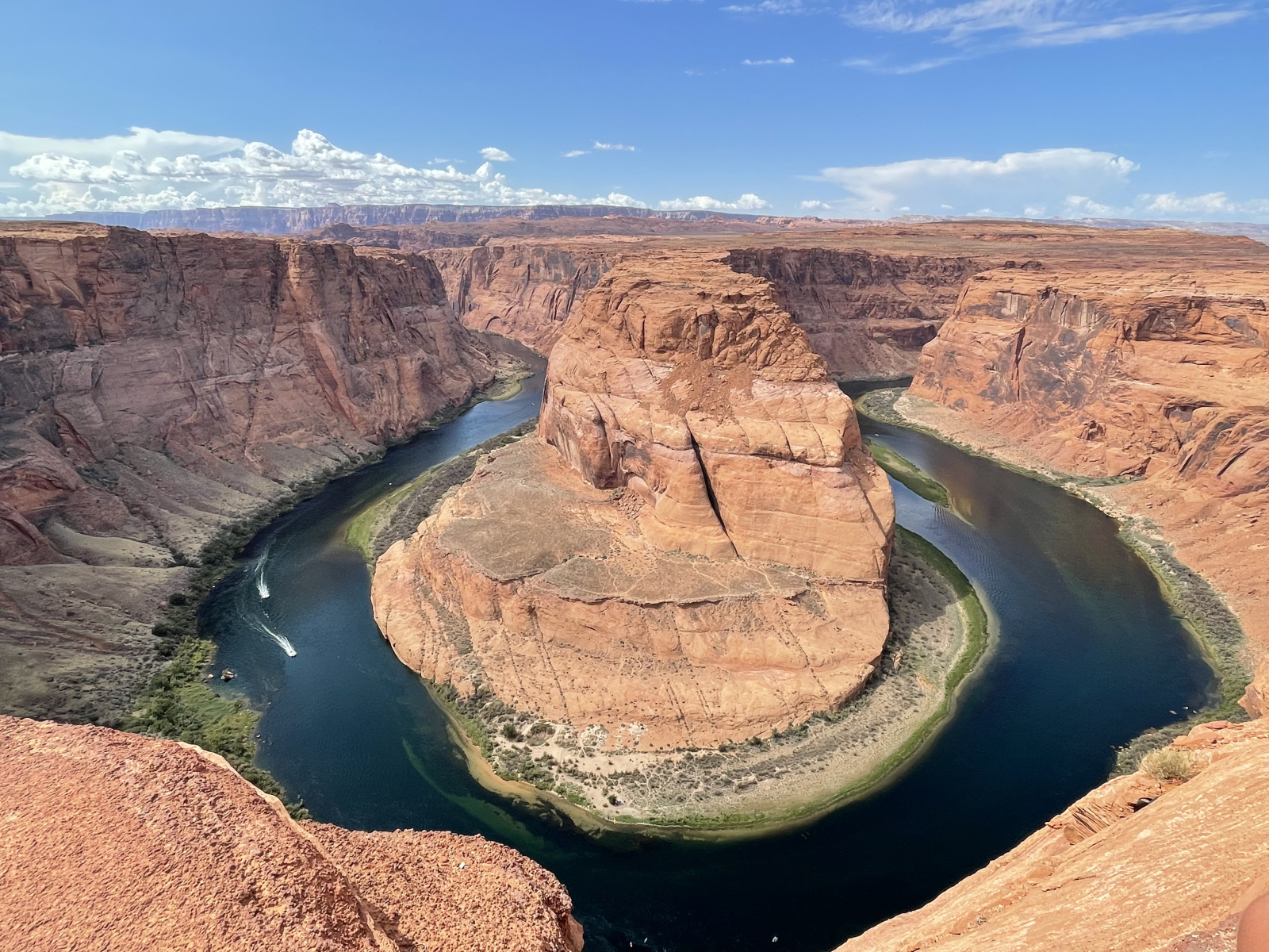 Horseshoe Bend en Arizona — le début du Grand Canyon