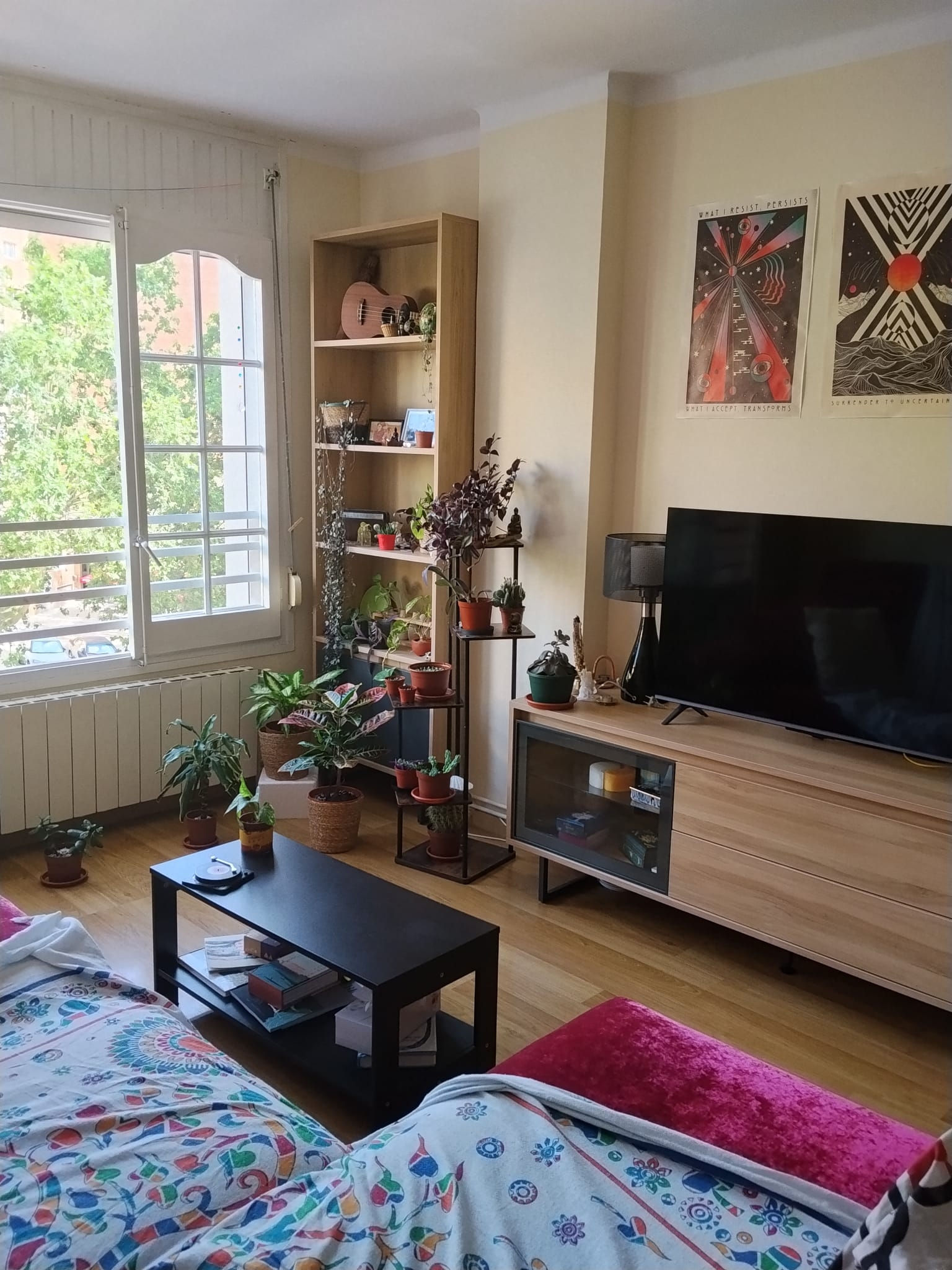 Schices, gemütliches und gut verbundenes Zuhause, erfüllt von Licht