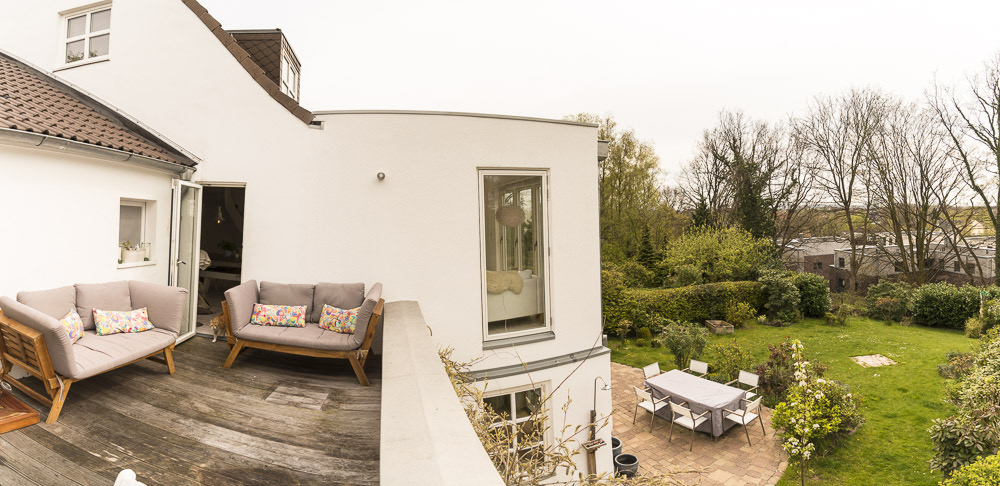 Casa soleada y tranquila con un gran jardín y sauna en medio de la ciudad