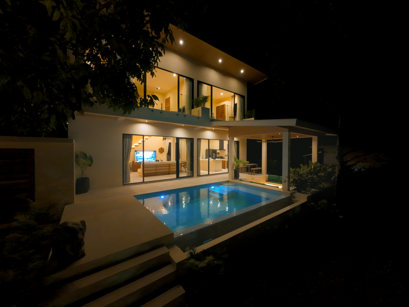 Tropische Paradiesvilla in Koh Phangan