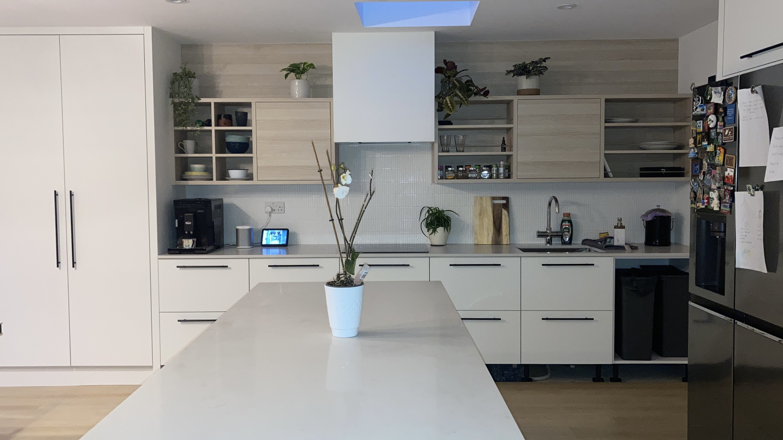 Cocina de planta abierta