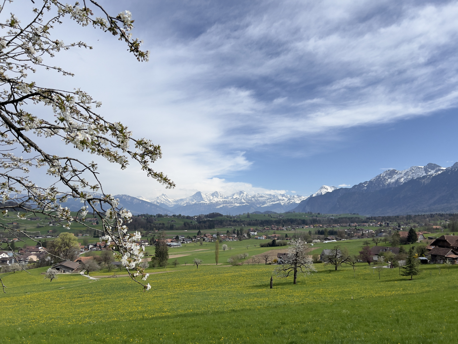 Bernese countryside Riggisberg 40 min with transport
