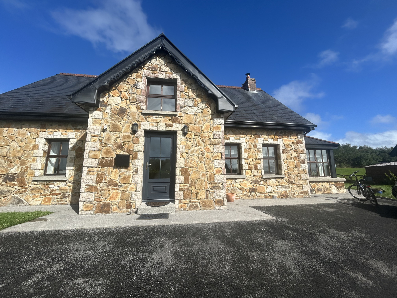 Simple Irish traditional home, Carrick- On - Shannon,  west of Ireland.
