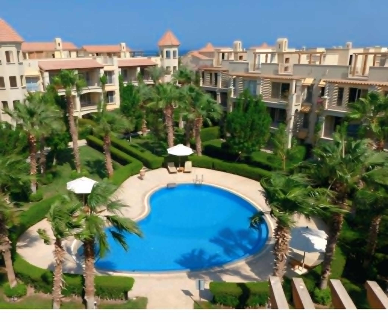Sahl Hasheesh Ägypten Studio Pool und Gartenblick