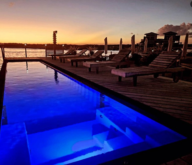 Aruna resort community pool