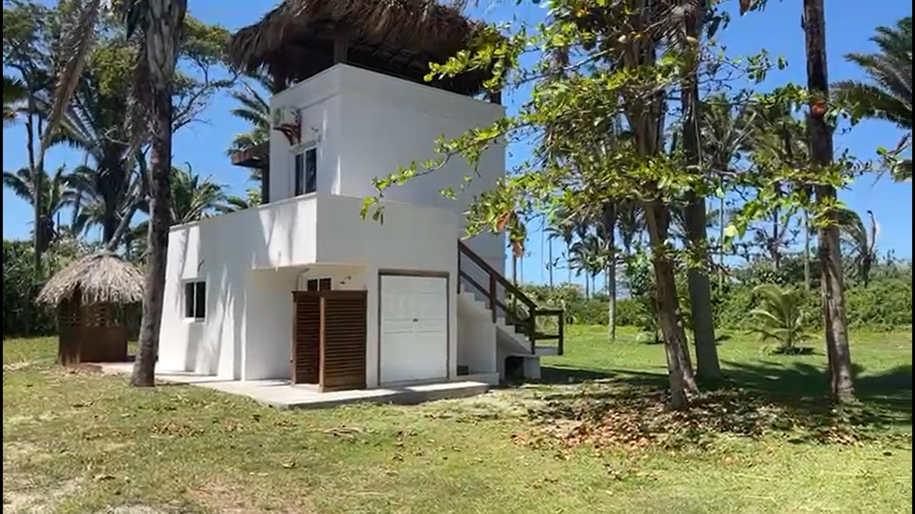 Achterzijde van tiny house