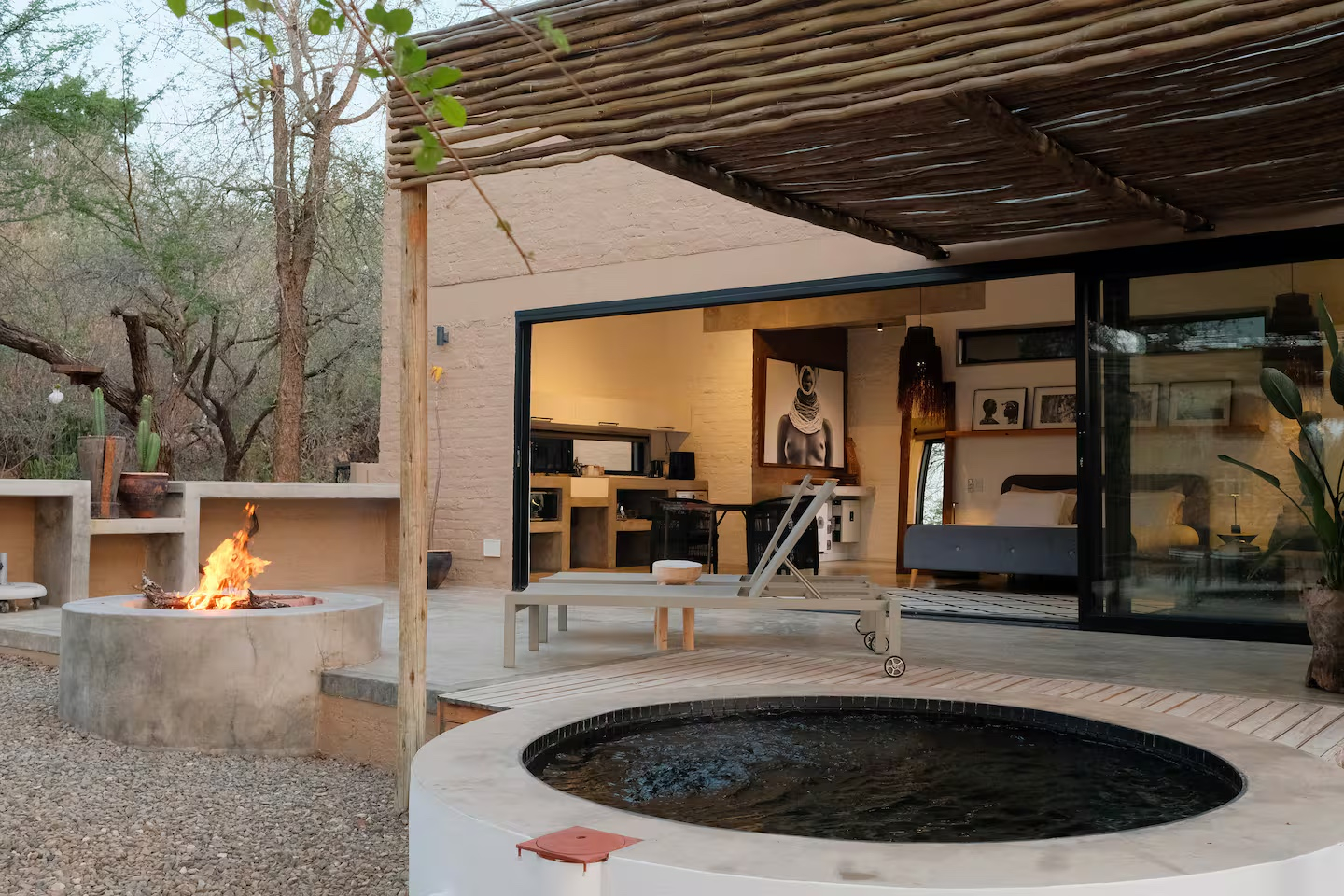 small safari house in South Africa