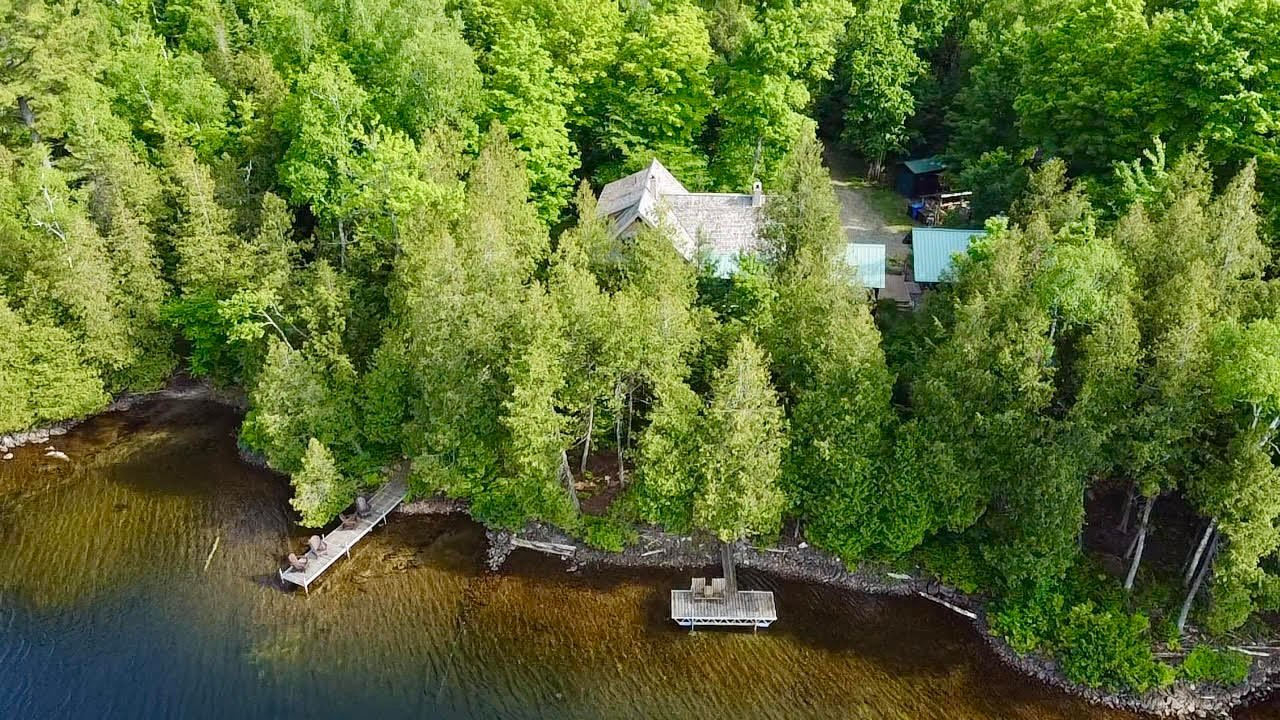 Loons at Dawn — A Lakeside Log Home Retreat