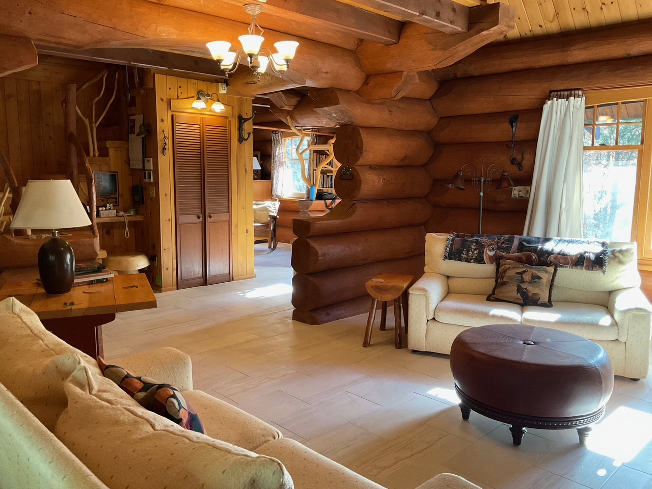 Loons at Dawn — A Lakeside Log Home Retreat