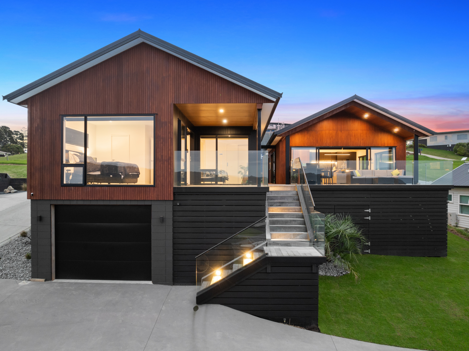 Modern Beach House 90 minuten ten noorden van Auckland
