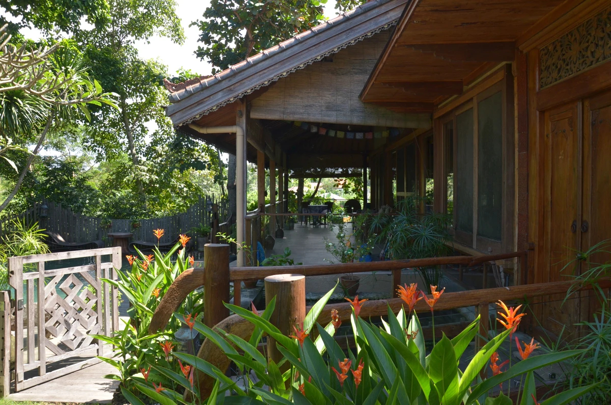 Una casa encantadora junto al río cerca de Sanur