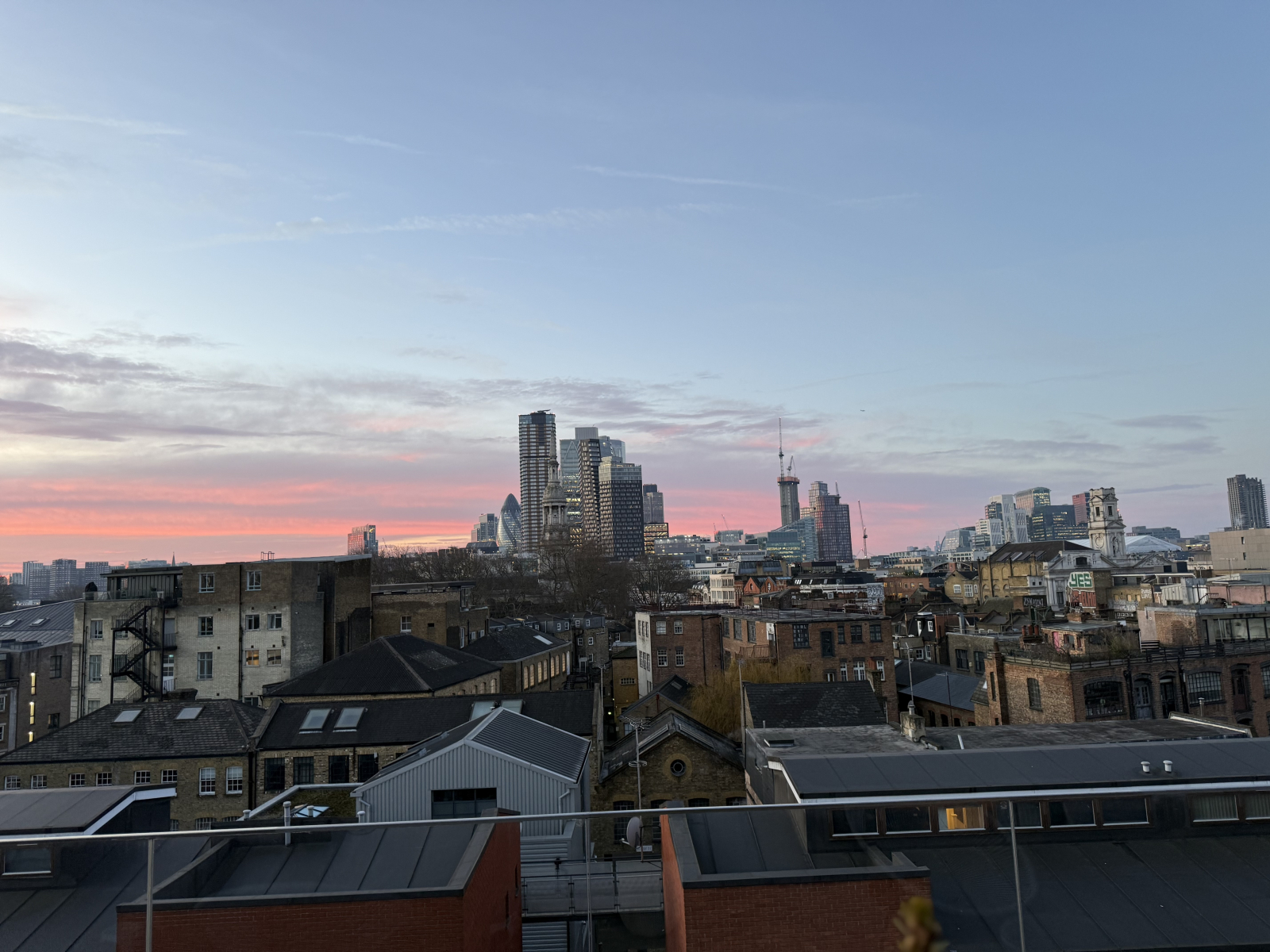 City pad with great views of London City
