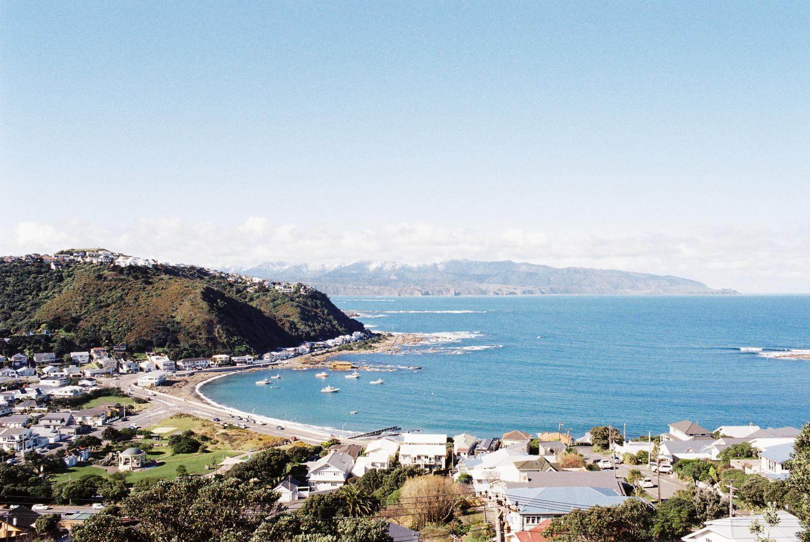 House on the hill with views of the coast