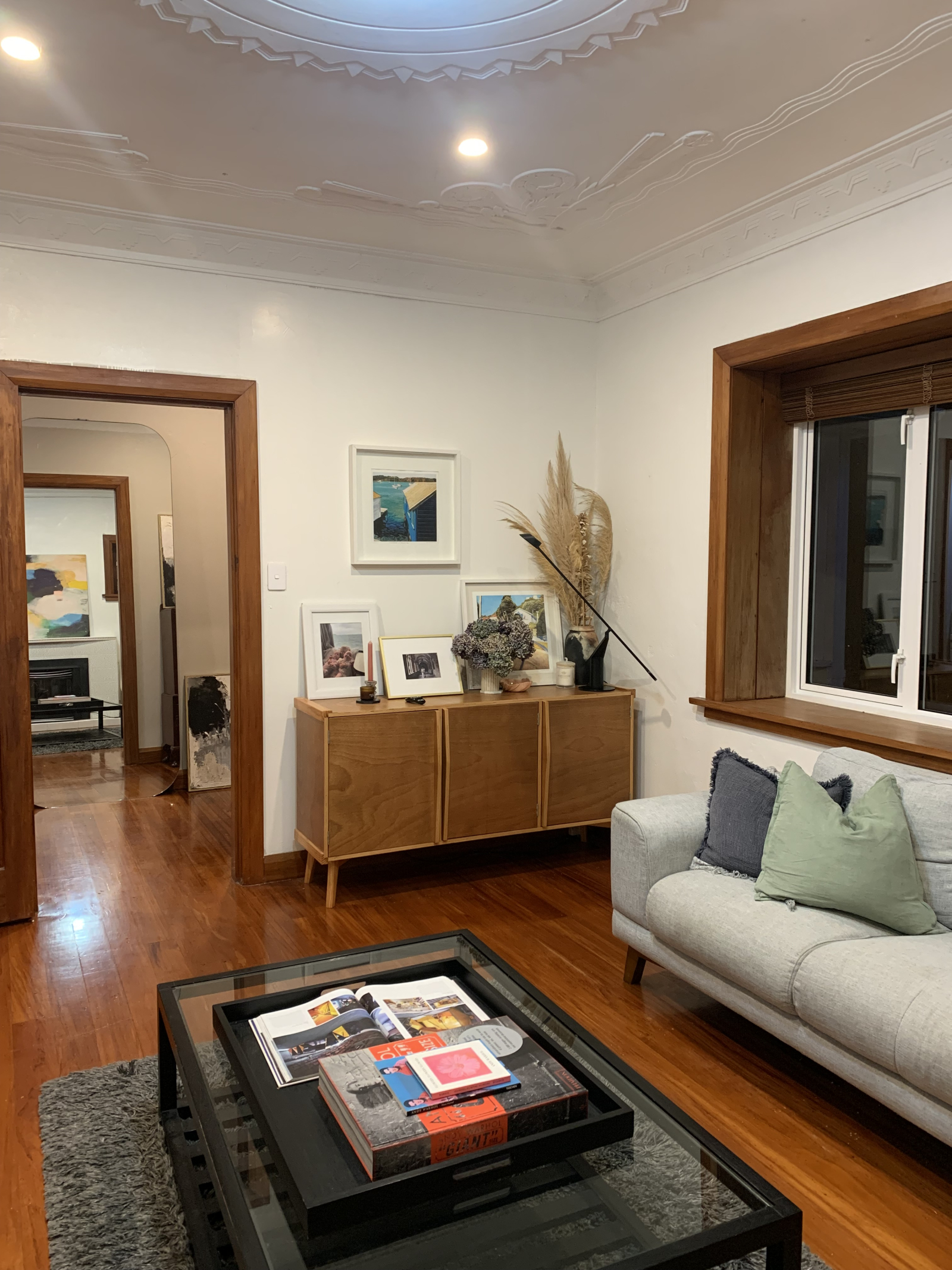 Old meets new, 1930s home with a new extension set up for family and space