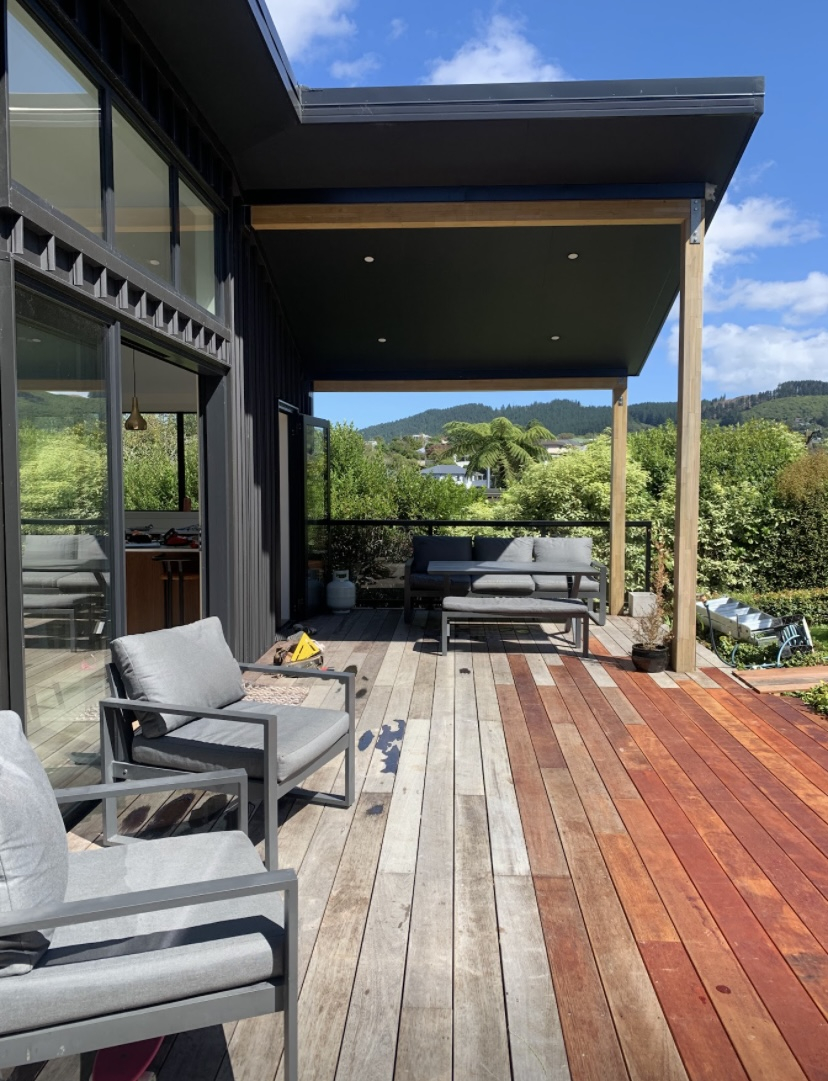 Old meets new, 1930s home with a new extension set up for family and space