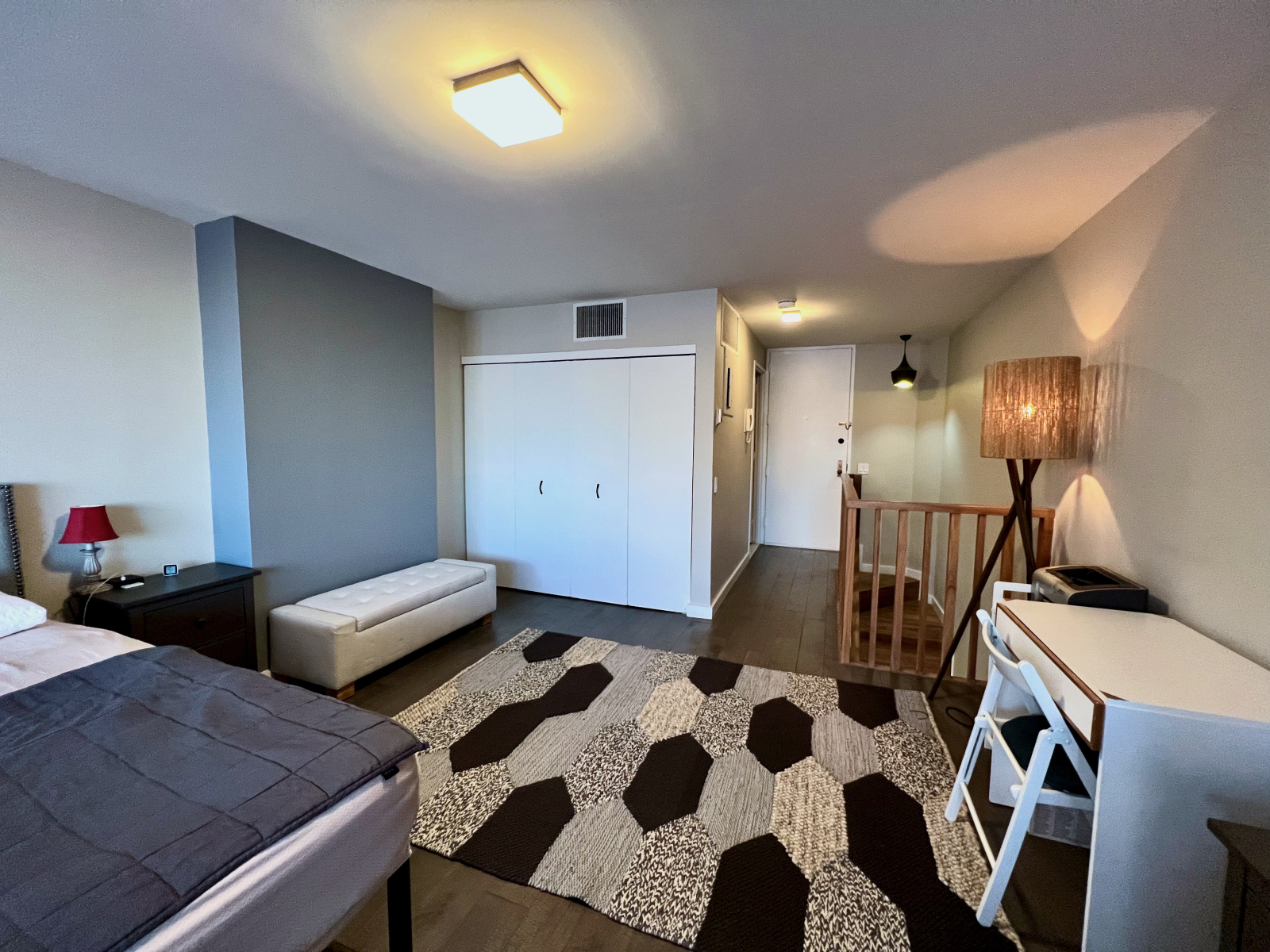 Bright duplex apartment