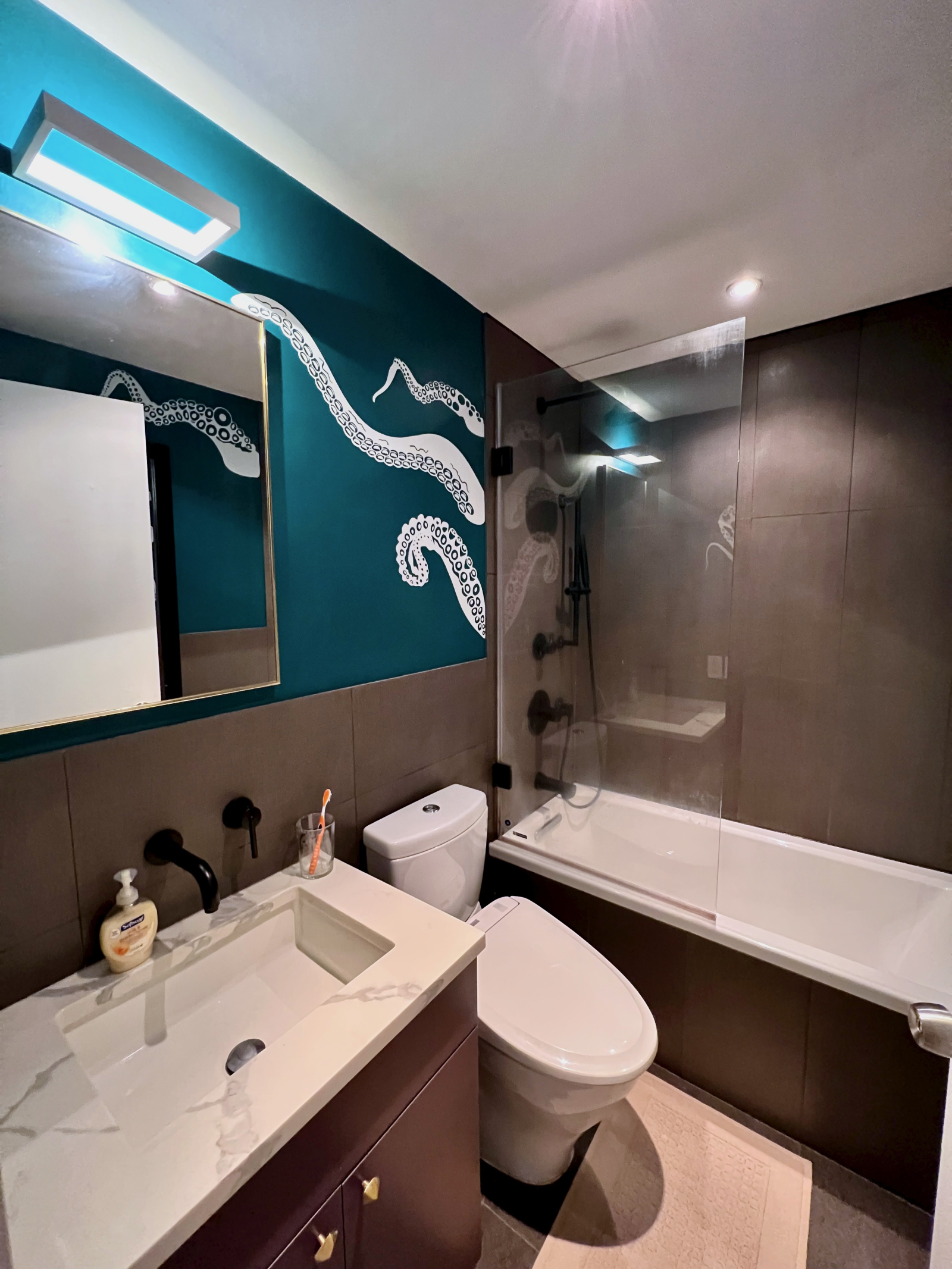 Bright duplex apartment