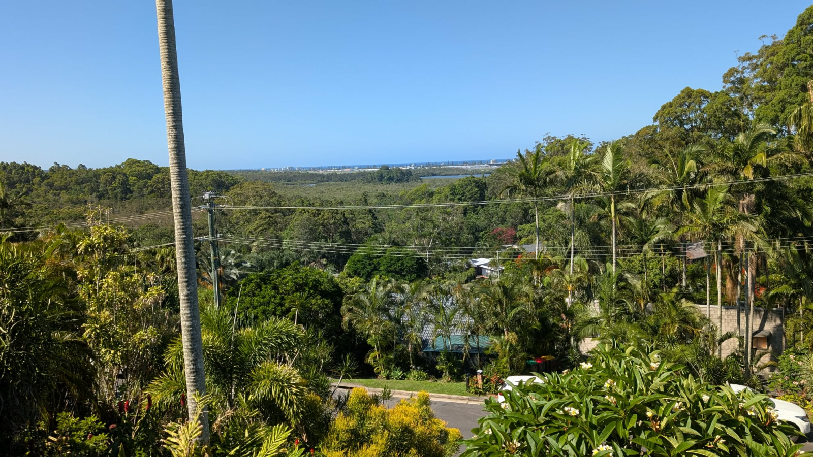 Casa de 3 quartos com vista para o oceano, a 10 minutos de carro das praias