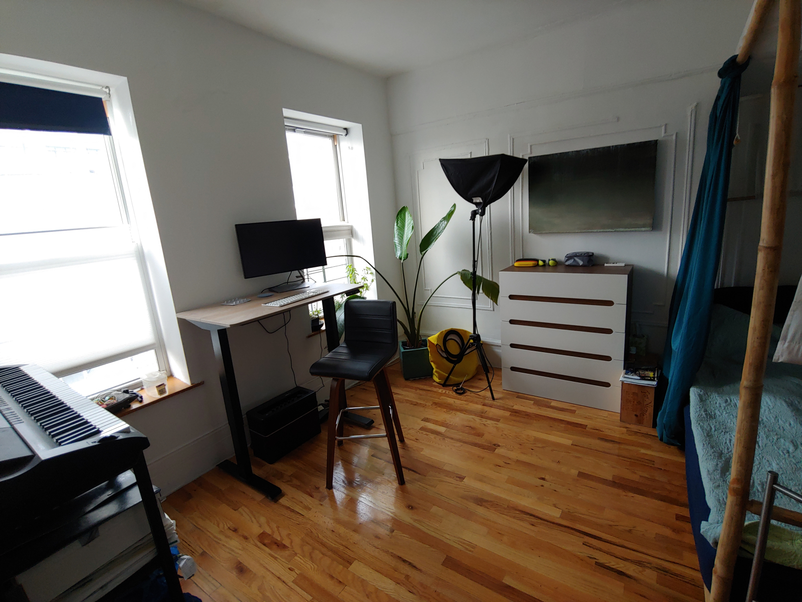 Apartamento boêmio de 2 quartos em uma parte descolada de Nova York