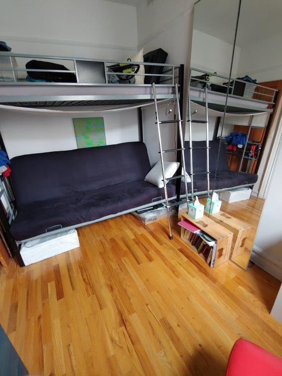 Apartamento boêmio de 2 quartos em uma parte descolada de Nova York